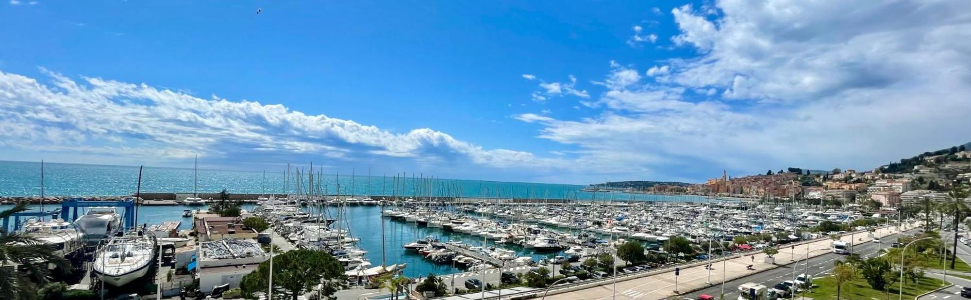 Superbe Appartement En Bord De Mer, Pres Du Centre Et Des Plages Menton Exterior foto